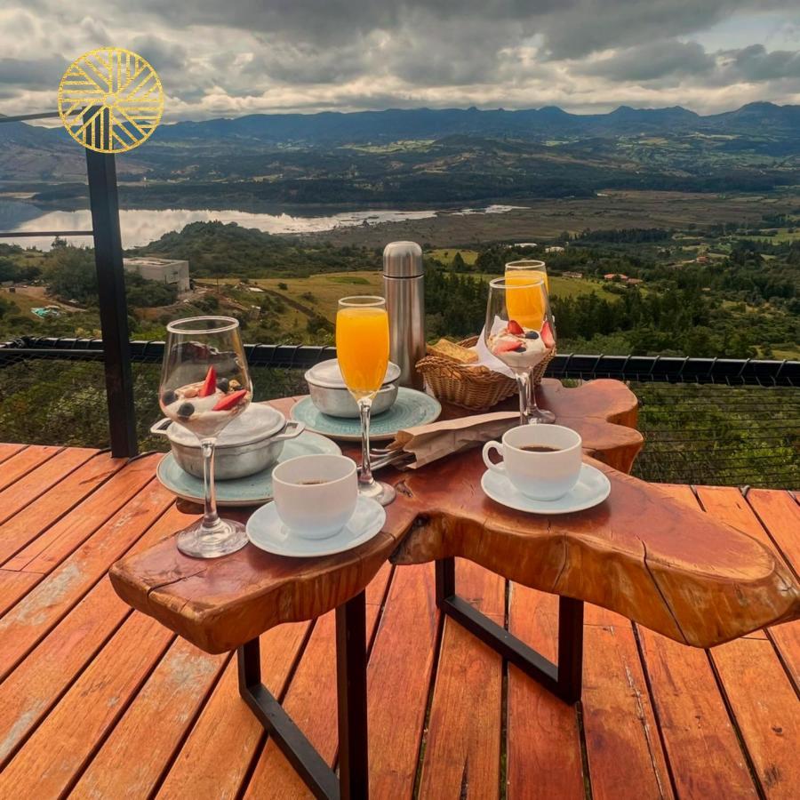 Casa Oro Glamping Hostel Guatavita Εξωτερικό φωτογραφία