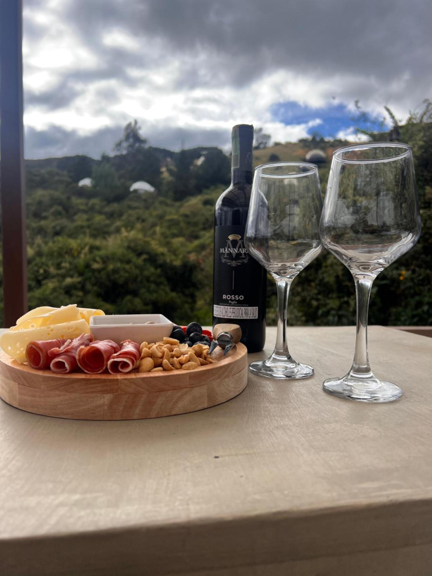 Casa Oro Glamping Hostel Guatavita Εξωτερικό φωτογραφία